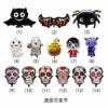 New cross -border Halloween series aluminum membrane balloon skull pumpkin bat children's thriller background decoration