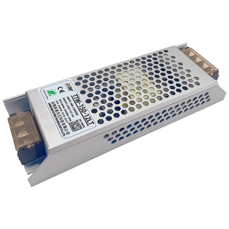 220V转DC12v长条灯箱电源线性条灯开关电源120W/150W静音变压器