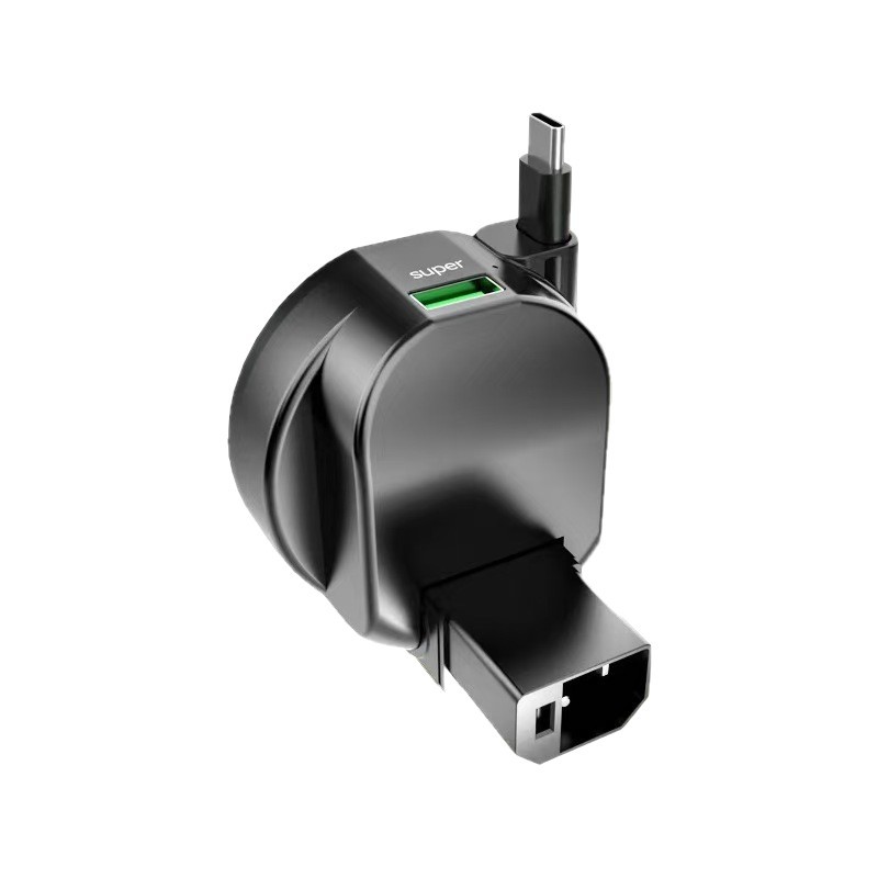 Neuer Standard Elektrofahrzeug-Handy-Ladegerät Schnellladegerät 60V72V Universal-Schnelllade-Konverter USB Auto-Ladegerät Stecker