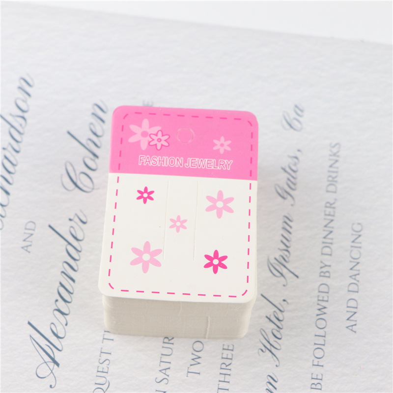 厂家直销7.2*5.2厘米饰品卡片彩色精美儿童发饰发夹饰品手工DIY