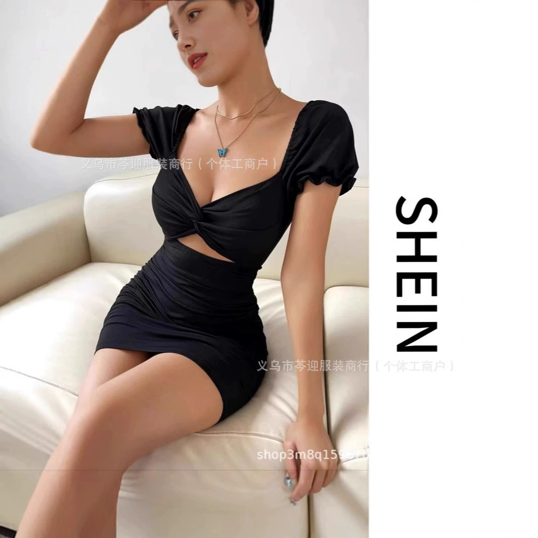 Женская одежда Shein, трансграничная внешняя торговля, новые специальные распродажи, женские топы 2024, юбка из двух частей, смешанные стили, оптовая продажа.