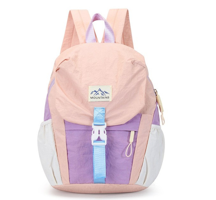 Mochila coreana de moda para niños y niñas, color en contraste, mochila escolar de escuela primaria de gran capacidad, deportes de ocio, mochila de viaje para niños image 10