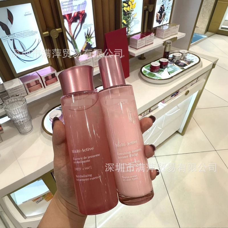 粉水青春少女赋活精华水补水爽肤水200ml乳液100ml大牌旗舰店正品|undefined