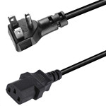 直供美规 式插头线美标电源线110V品字C13尾电饭锅美式三芯电源线