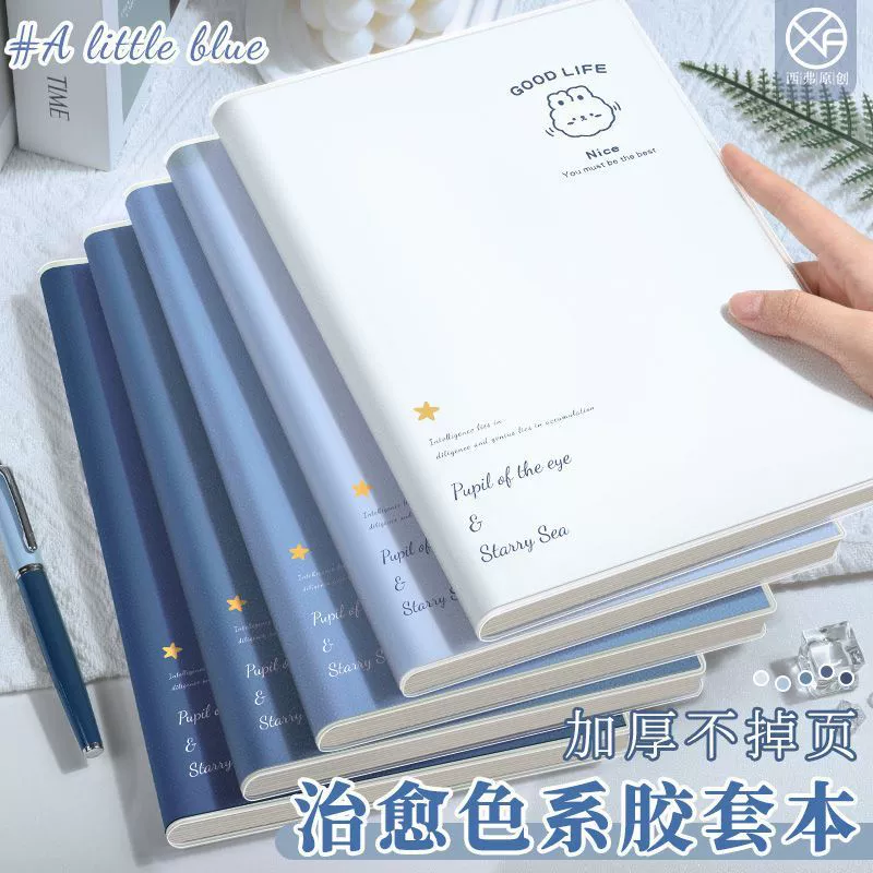 Laptop, book, notebook, increased thickness, for students, scheduler