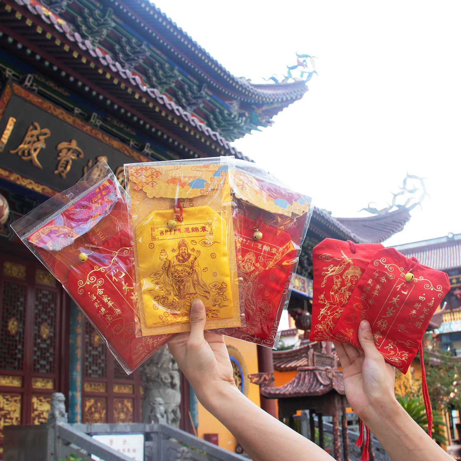 Factory wholesale 2026 Taisui bag Bingwu year Horse Year wealth-attracting fortune bag Taisui amulet Horse Year Taisui protective charm