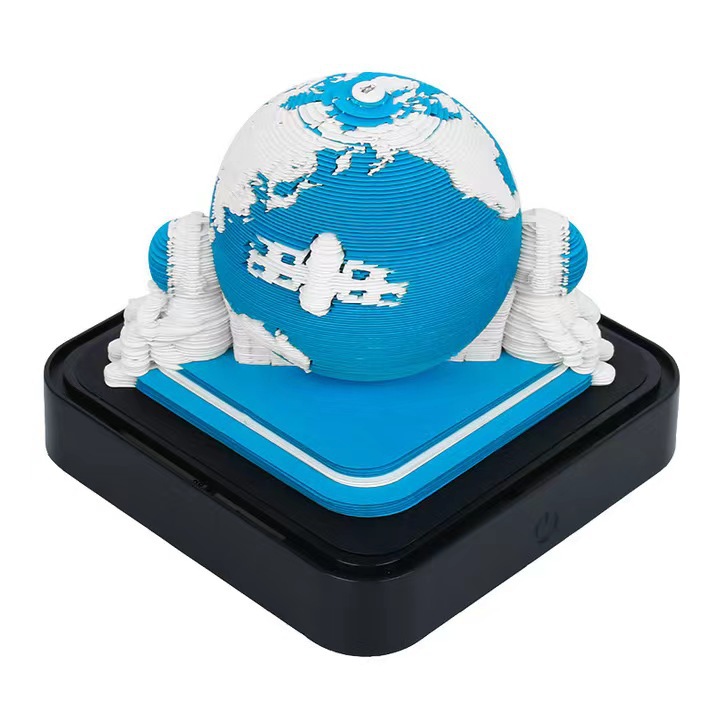 【Selección Premium】Bloc de Notas Adhesivas 3D Estilo Castillo Ruso, Modelo de Escultura de Papel TK, Regalo Transfronterizo para Hombres y Mujeres, Cumpleaños
