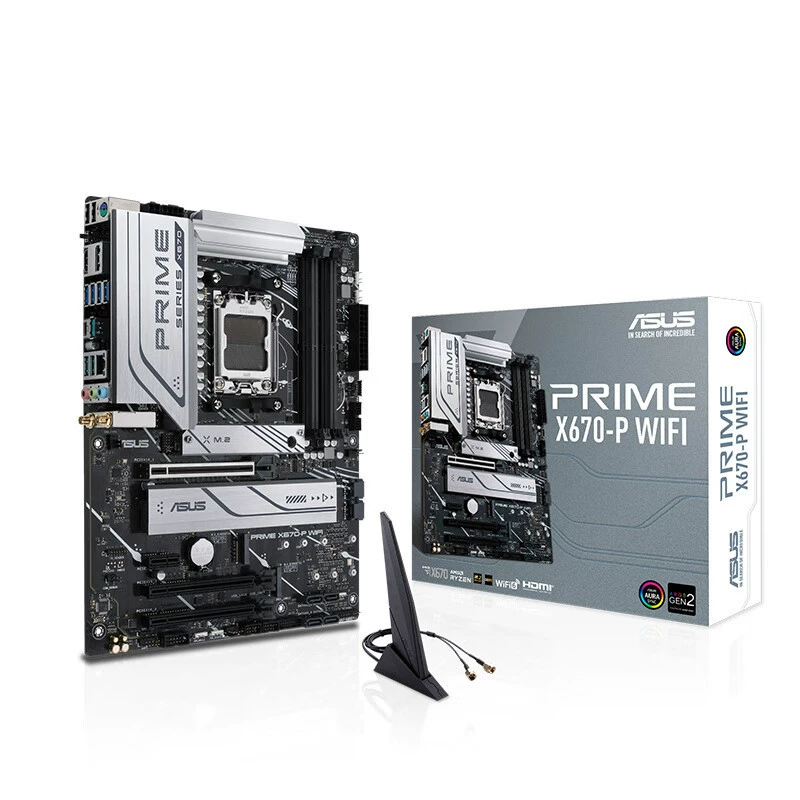 Материнская плата серии Master Prime X670-P WiFi DDR5 (AMD X670E/ SOCKET AM5)