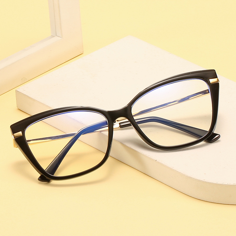 Anti-blue Light Glasses For Women With Metal Frames And Legs_voghion.com