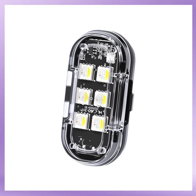 Wireless remote control aircraft light, universal colorful flashing warning light for cars and motorcycles, drone navigation light, rechargeable (Other lights) - naked-light-bulb