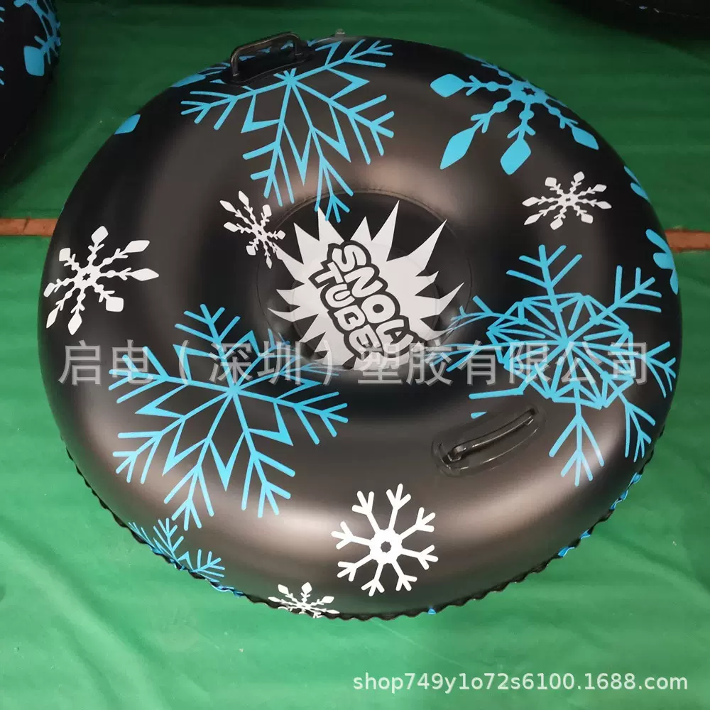 现货充气滑雪圈户外运动拖拉圈耐寒滑雪板冬季滑雪用品PVC雪管