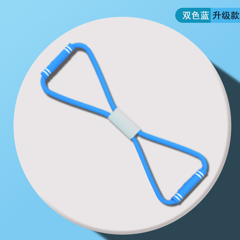 Dispositivo de tensión de 8 palabras en casa fitness banda elástica equipo de yoga hombro abierto femenino belleza espalda artefacto Dispositivo de estiramiento cuerda delgada