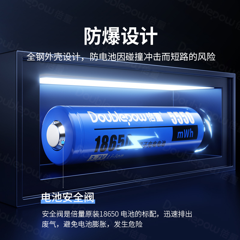 Multiplicación de 3.7V batería de litio recargable ternaria 5550mWh altavoz micrófono pequeño ventilador 18650 batería de litio
