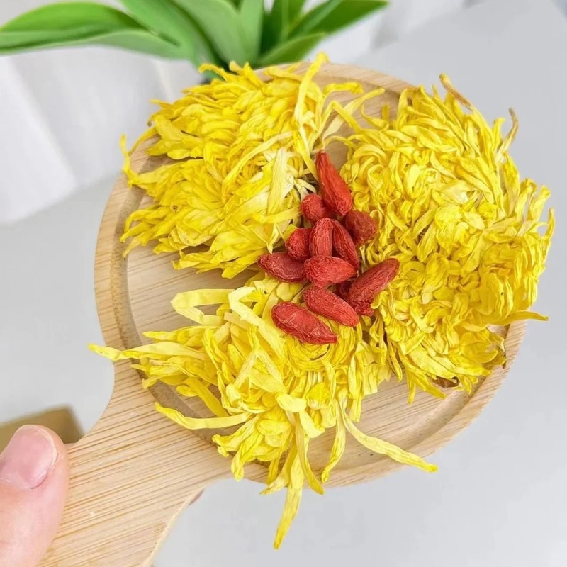 菊のクコの茶は独立して包装して卸売りして代行します。クコの菊の茶の黄山の金糸の皇菊の卸売りを代行します。|undefined