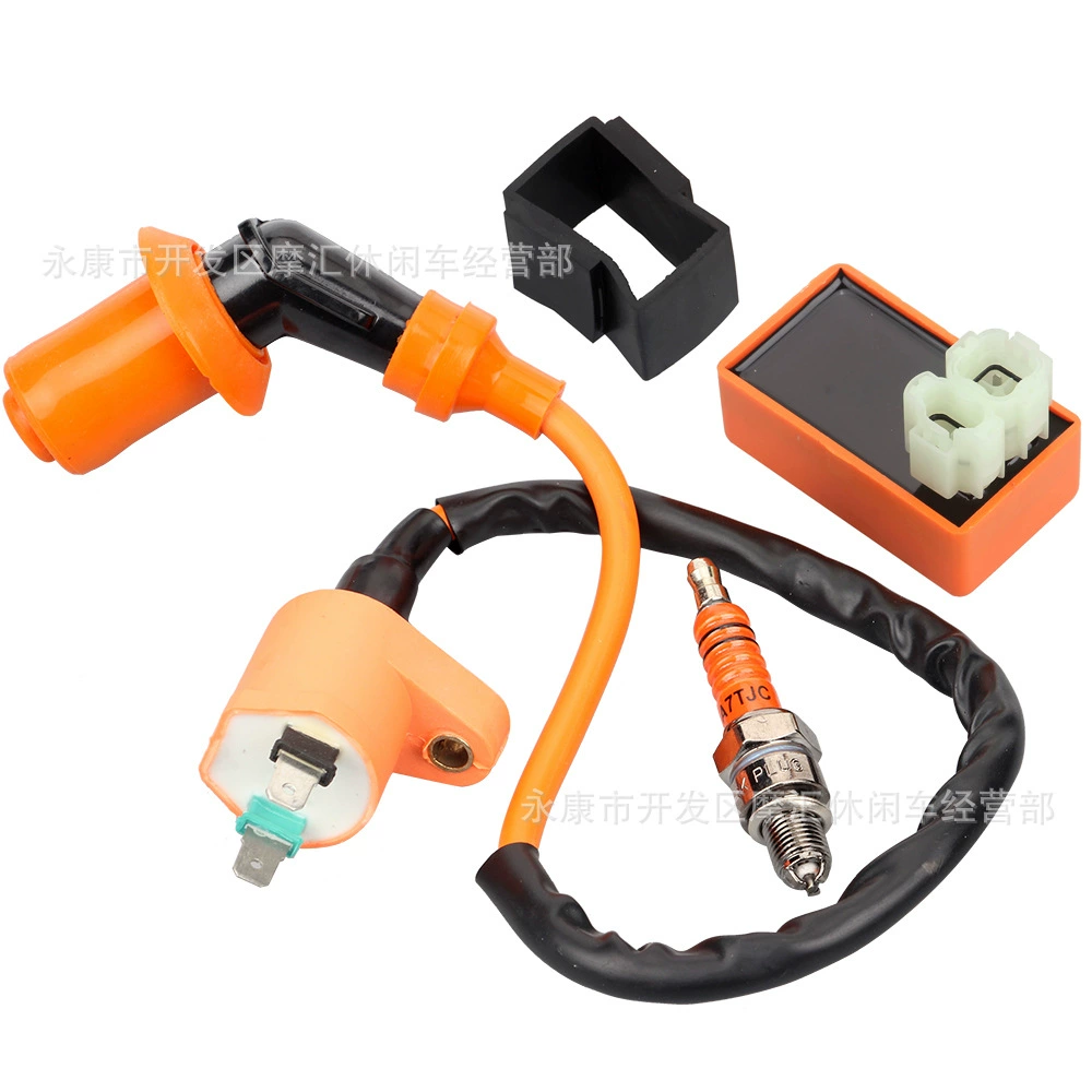 Скейтборд мотоцикл ATV четырехколесный ATV GY6 50-150cc воспламенитель CDI пакет высокого давления A7TJC Свеча зажигания