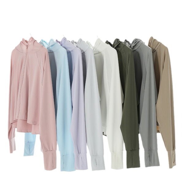 Thin silk sun protection clothing