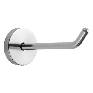 Hallway shoe cabinet door coat hook wall hanging perforated stainless steel hook wardrobe bedroom single coat and hat single hook