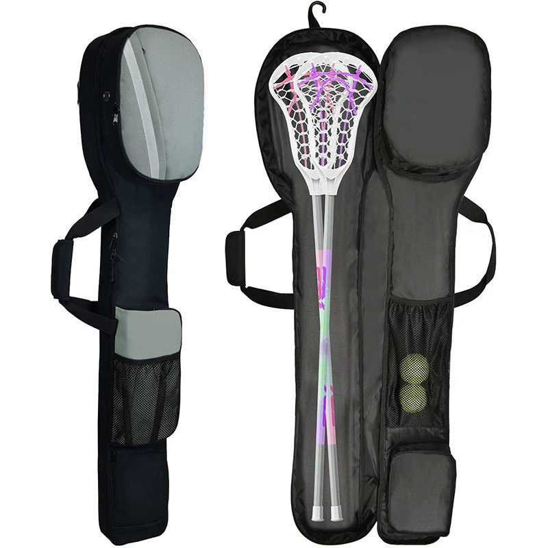 Сумка для клюшек для лакросса с несколькими карманами, сумка для хоккейных клюшек, сумка для спортивного соревнования, сумка для оборудования для лакросса