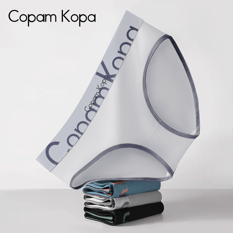 Pure Cotton Women's Underwear Girls Thin Breathable 7A Grade Antibacterial Crotch Women's Sports Triangle Shorts 2025 New Style