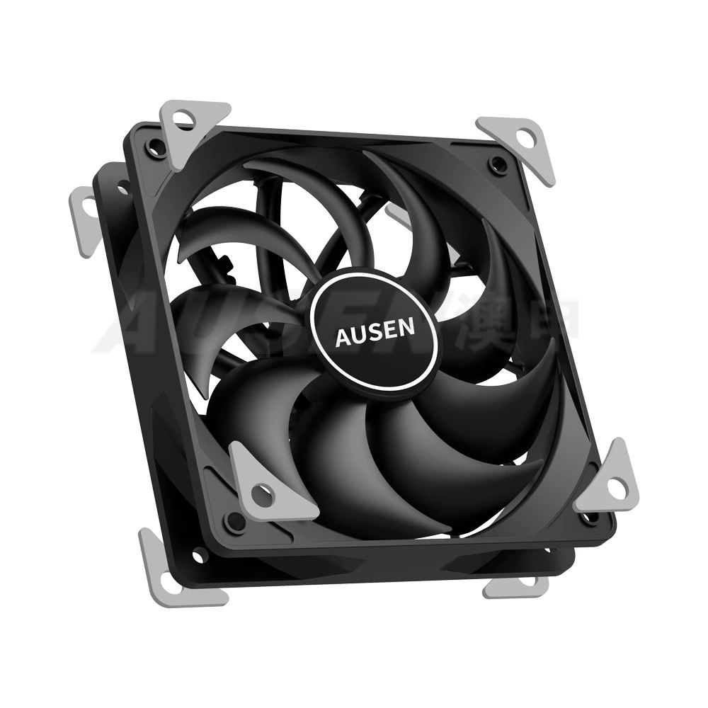 AUSEN Aushen Xuanbing MF12CM тихий безмоторный вентилятор PWM управление температурой тихий высокий воздушный поток 2000 об/мин охлаждающий вентилятор