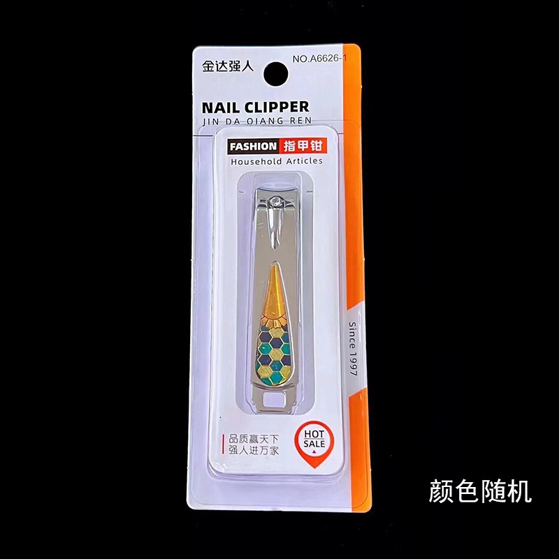 Hombre fuerte al por mayor 2025 nuevo cortaúñas de embalaje independiente grande cortaúñas diagonales cortaúñas planas