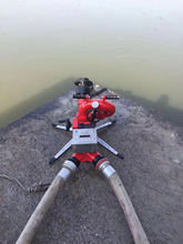 厂家供应消防炮移动电控自摆水炮PSKDY40ZB救援高效遥控灭火器
