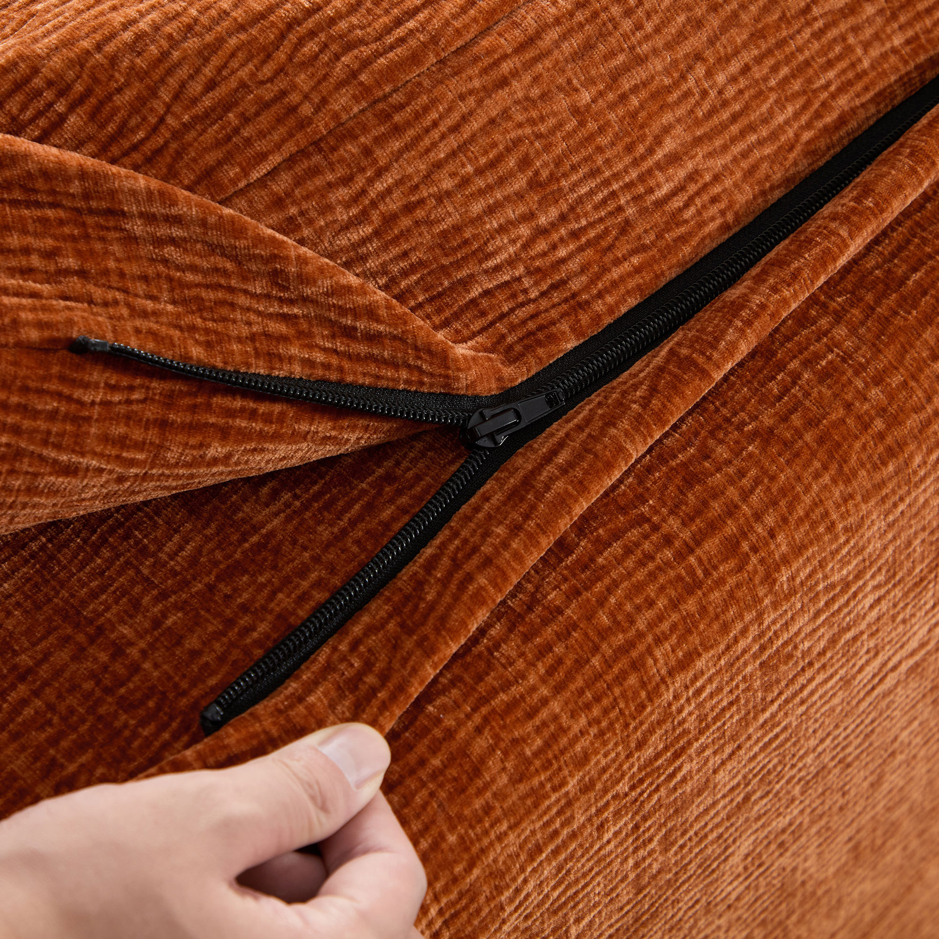 Comercio exterior sofá perezoso desmontable sala de estar pequeña bolsa de plumón individual silla de compresión sofá pequeño crema