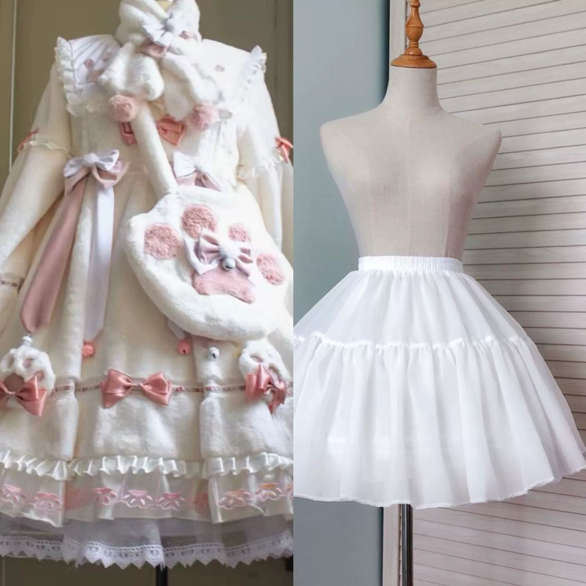 Длинное платье с длинным рукавом, бархат, стиль Lolita, утолщённое тёплое