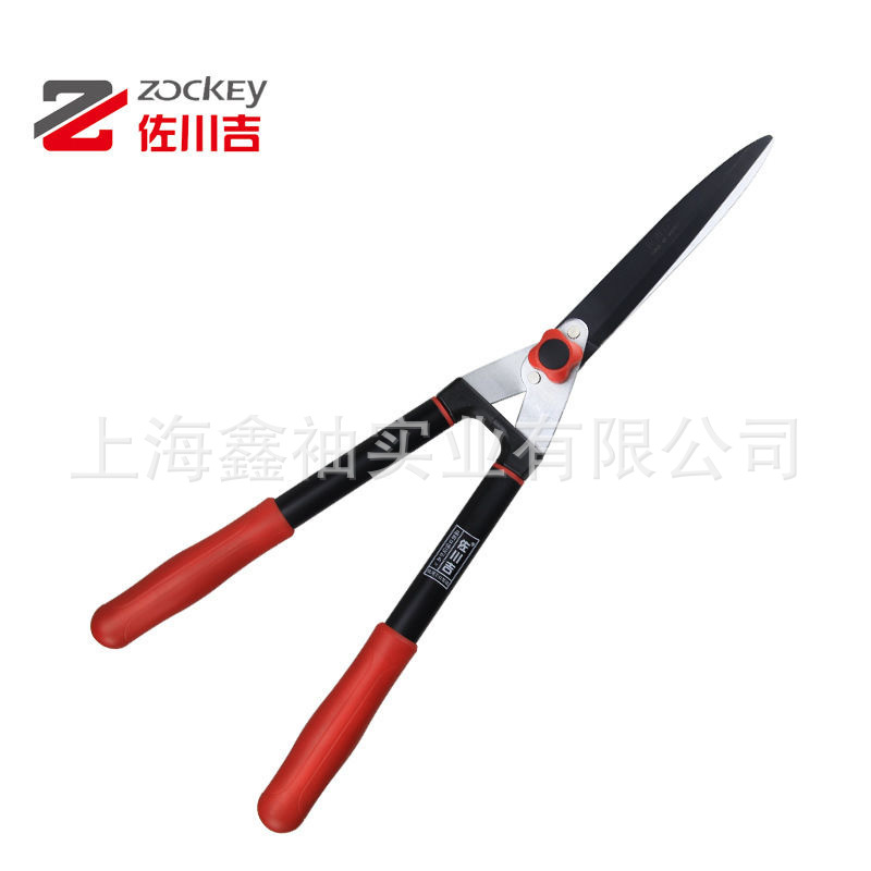 佐川吉1035大剪刀树枝剪绿化剪刀草坪修剪大平剪家庭园艺工具
