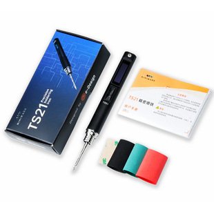 TS21 precision soldering iron 100W smart soldering iron PD soldering pen DC soldering station 450 degree aluminum alloy body with light