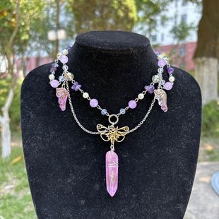 F017ԭ��Etsy����վ؛Դ��ˮ����ɭϵFairy Necklace��Ů��
