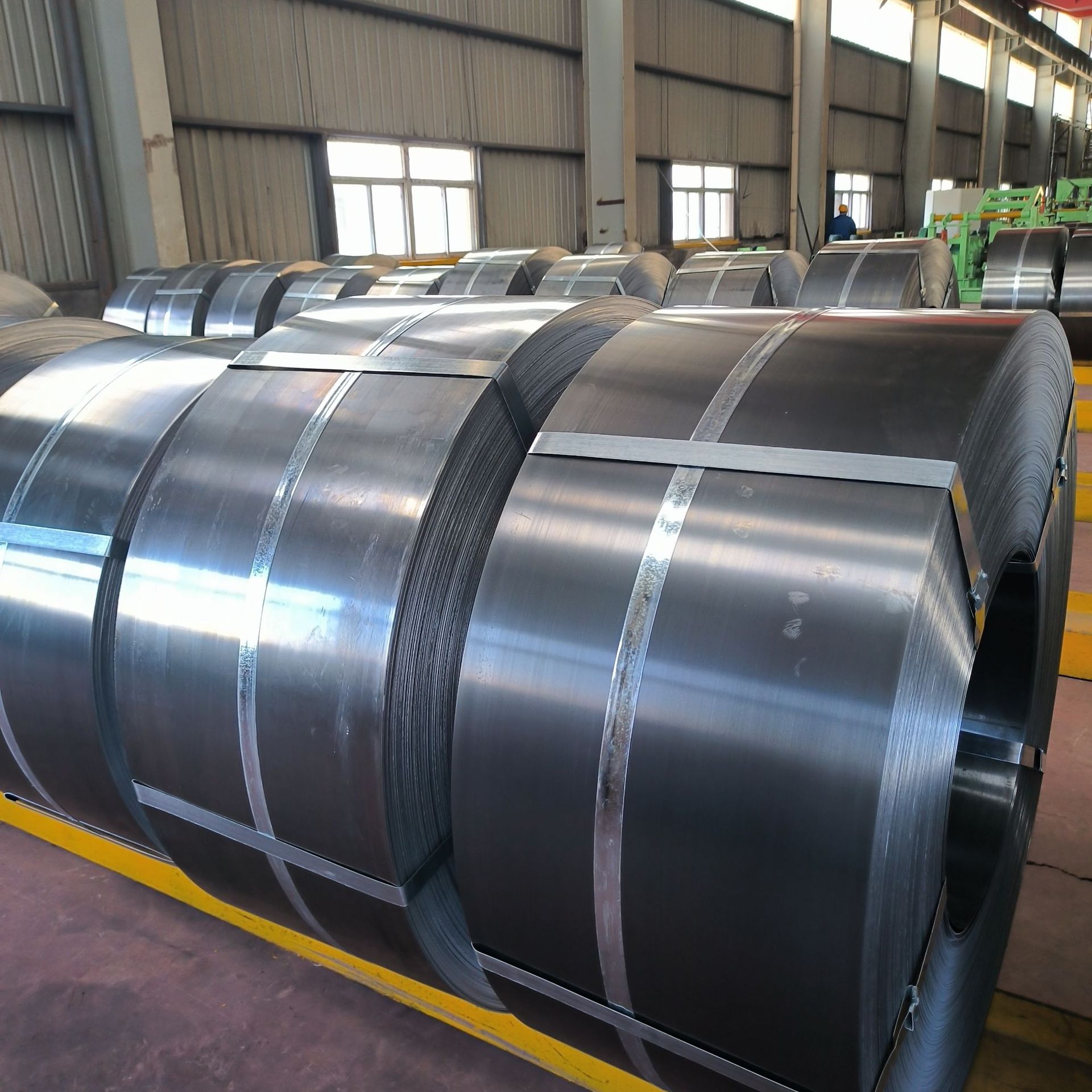 直缝焊管黑退带钢冷硬带钢货架用霸州罩式退火带轧硬带钢金属制品