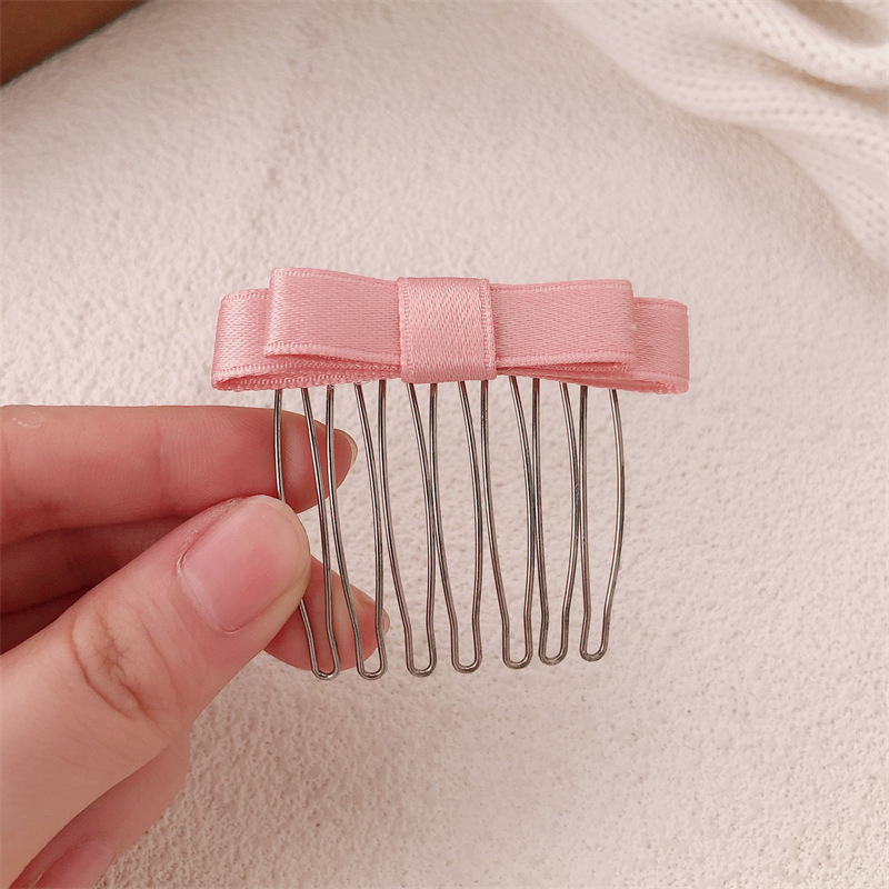 Arco peine insertar cabeza princesa peinada al revés clip de pelo para mujeres 2024 nuevo toque de cabello