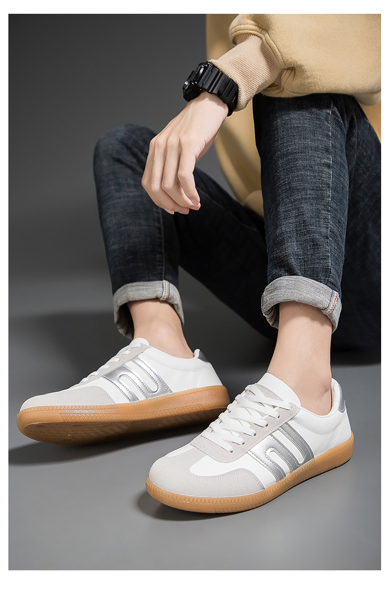 2024 neue Paar Training Runde Kappe Casual Board Lace up Kleine Weiße Schuhe frauen Herbst F8816_voghion.com