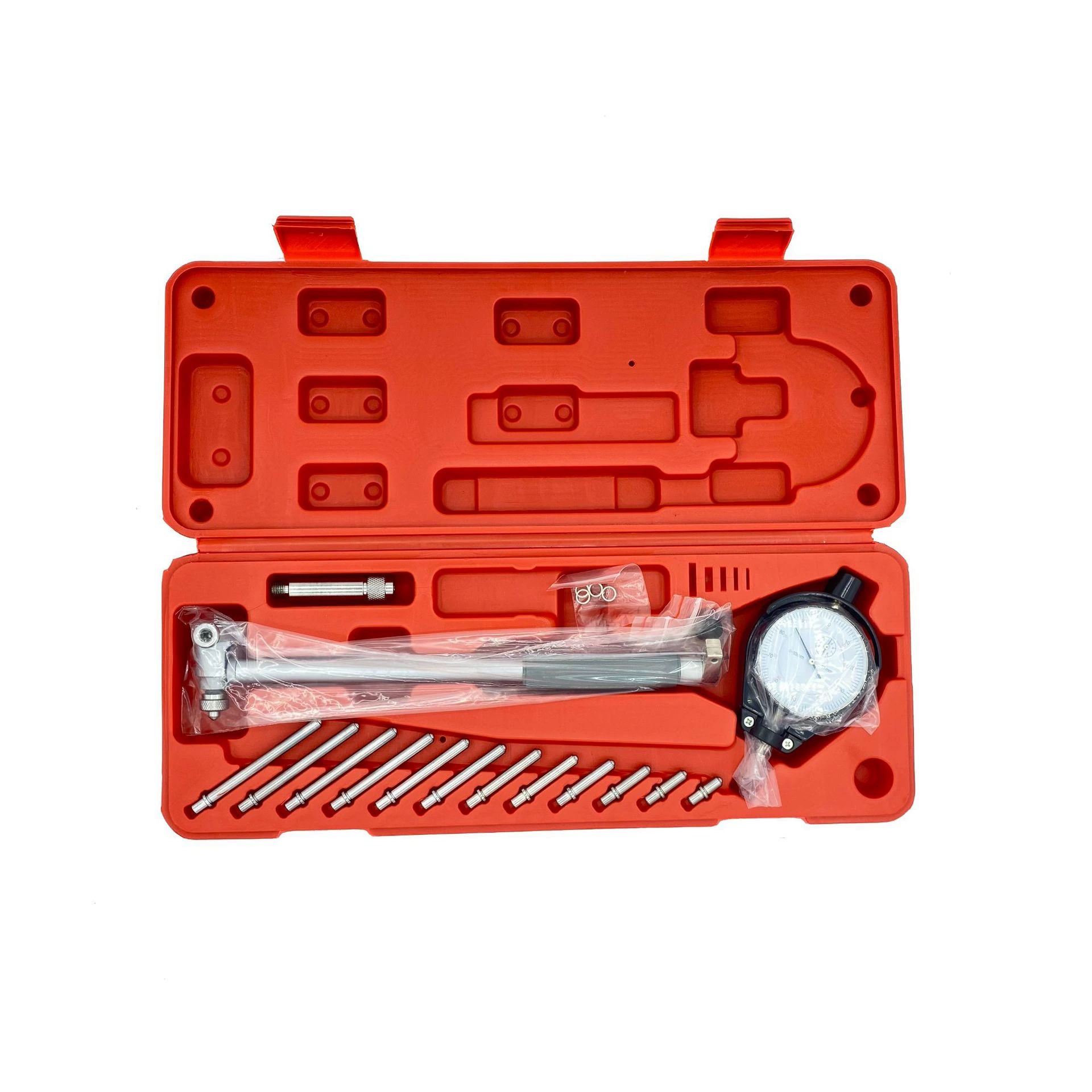 Измерение внутреннего диаметра с опорным мостом. Измерение внутреннего диаметра с процентом внутреннего диаметра 50-160 мм. Индикатор цилиндра 2-6 дюймов.