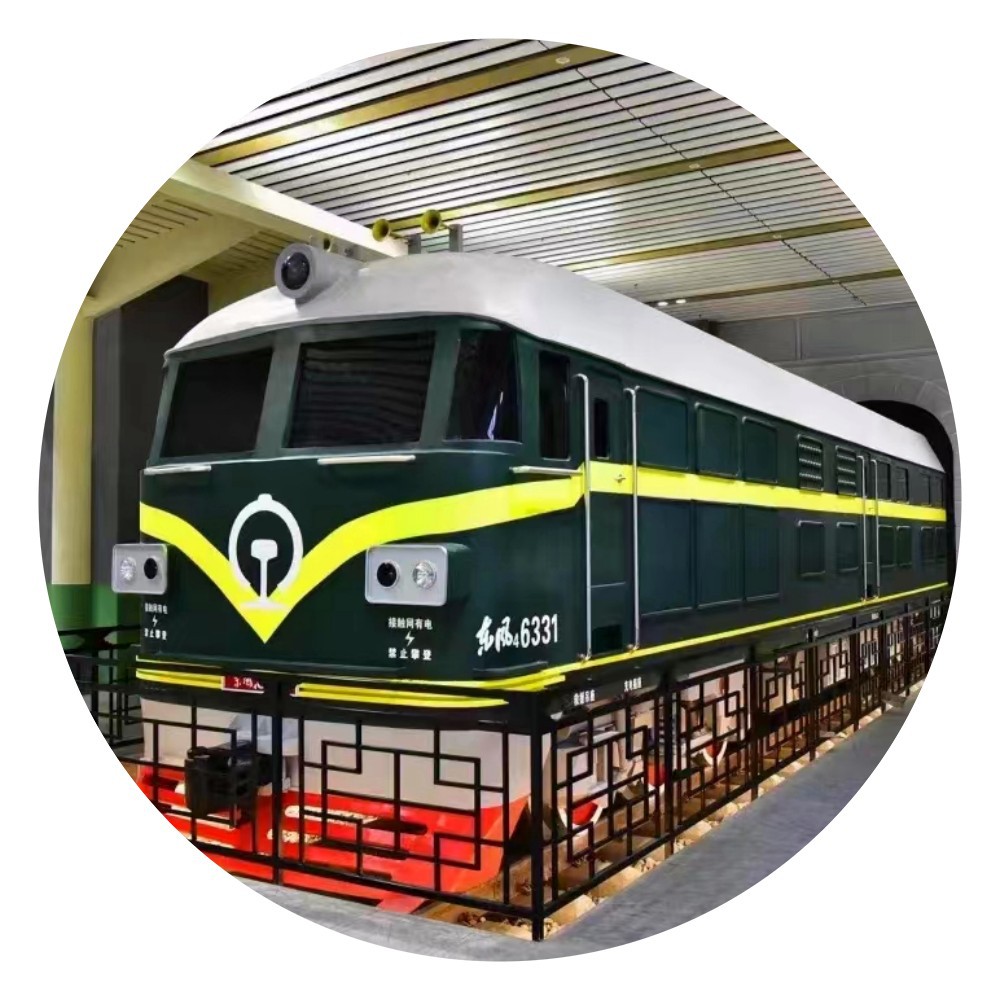 Train Model Large Artificial Track Subway Model Fuxing Model High-speed Rail Train Model Train Model