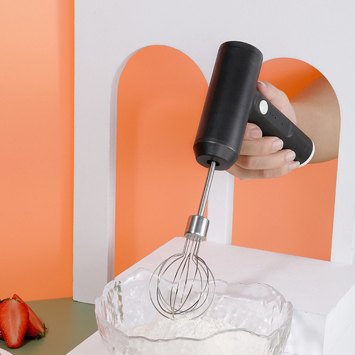 Electric egg beater household small milk frother cream wireless coffee milk frother home baking electric egg beater