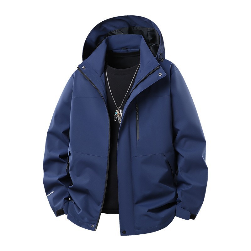 Transfronterizo al aire libre vestir chaqueta hombre primavera y otoño nuevo deporte a prueba de viento impermeable traje de montaña abrigo de trabajo chaqueta de mujer