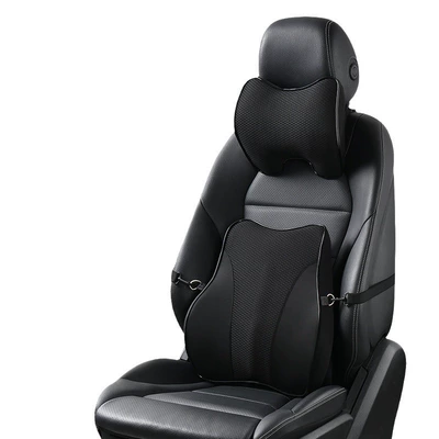 Mesh Memory Foam Lumbar Support Headrest
