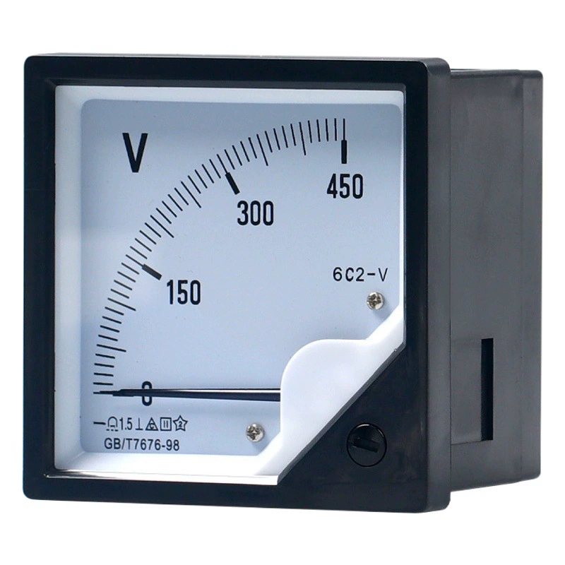 6C2 DC вольтметр DC10V 15V 50V 100V указатель вольтметр установка прибора вольтметр
