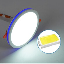 星空款LED面板灯筒灯彩色外壳LED射灯9W 24W 36W 出口平板灯