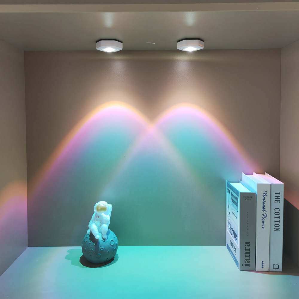 Lámpara LED táctil de puesta de sol — luz decorativa de ambiente fotográfico, modelo popular transfronterizo