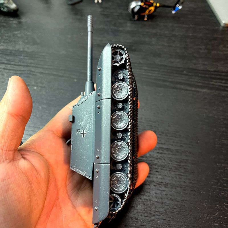 World of Tanks Blitz 1:72 合金戦車モデル ドイツ Pz.Kpfw E-100 戦車モデル装飾品|undefined