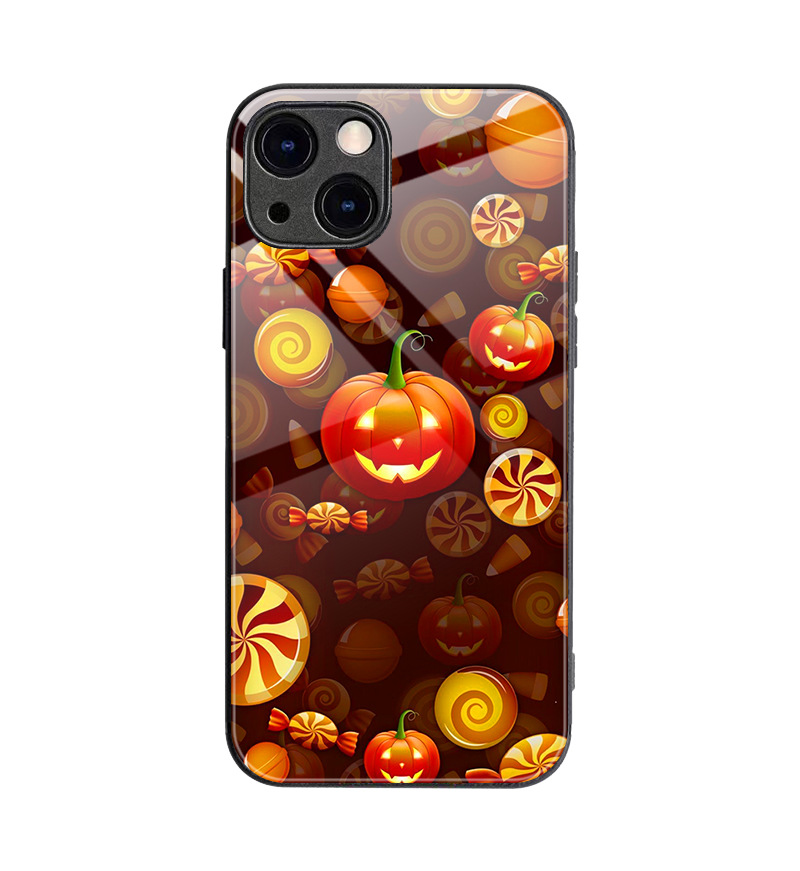 Halloween Iphone Case Tempered Glass Cover For Apple Pro Max_voghion.com