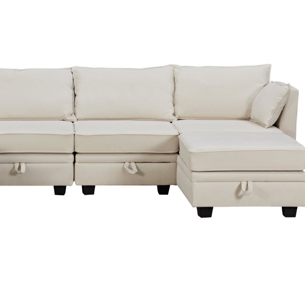 Nuevo sofá minimalista de estilo italiano, sala de estar, sofá de tres plazas de lujo moderno y ligero, doble de alta gama en línea recta image 4