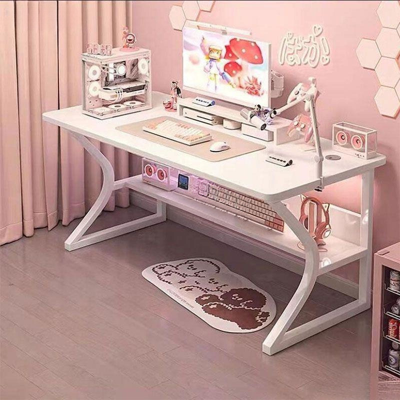 Computer Desk Desktop Home Simple Rental House Table Office Desk Chair Workbench Student Desk Bedroom E-Sports Table