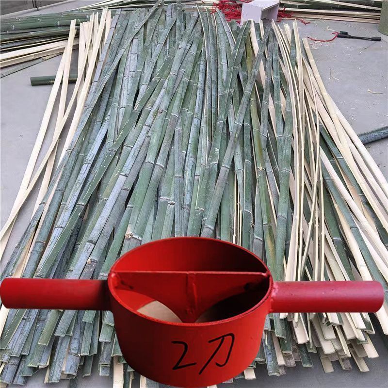 大号手工破竹刀手工破竹神器劈竹刀破竹刀竹子分片器竹片神器|undefined