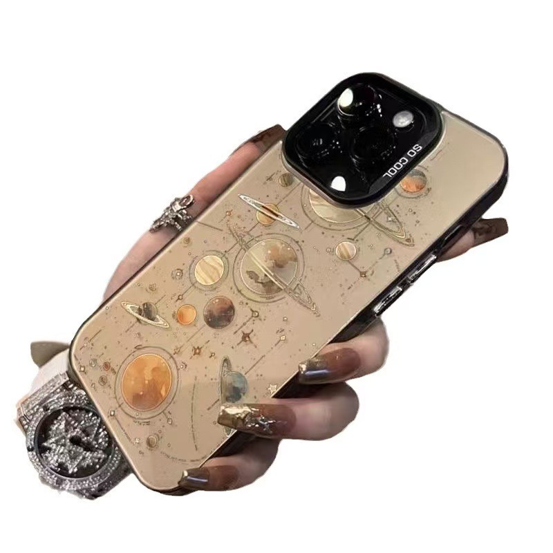 El nuevo estilo es adecuado para iPhone 16 funda para teléfono móvil Apple 15promax estilo europeo y americano 14 anti-caída 13pro/12 personalidad