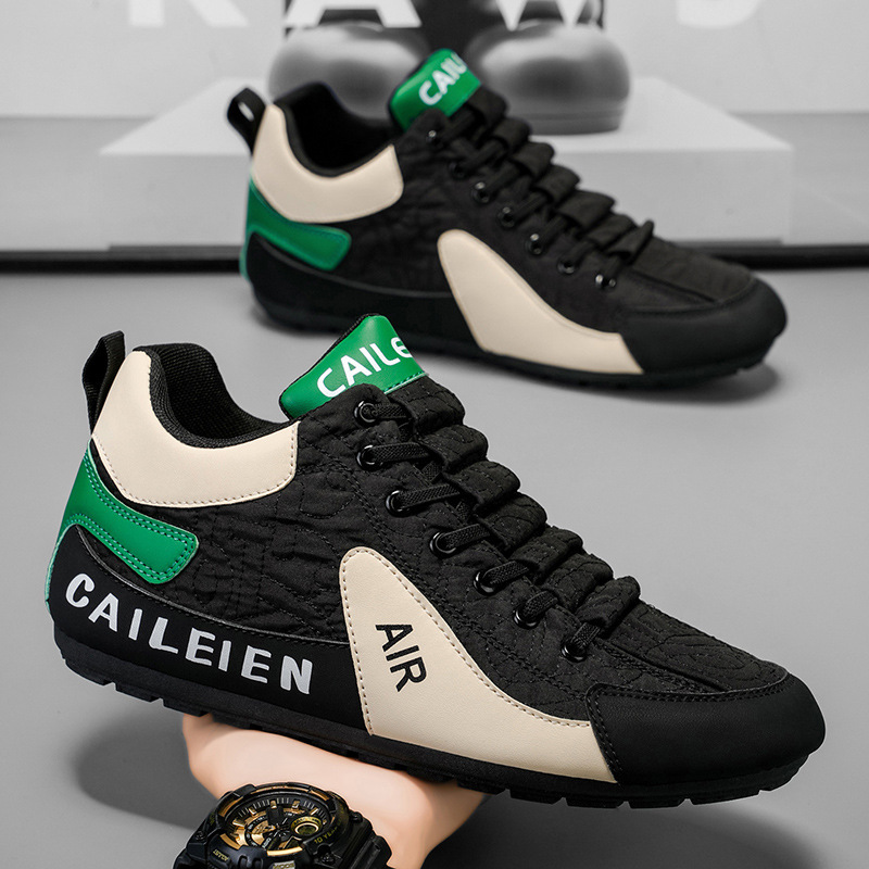 Zapatos de lona de alto impacto para hombres, nuevos zapatos de otoño transpirables, deportes casuales al aire libre, zapatos antideslizantes, zapatos de papá para hombres image 8