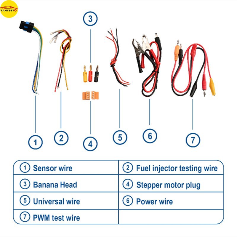 Qdb-4A Car Ignition Coil Tester Idle Stepper Motor Solenoid Valve Injector Actuator Driver Treasure